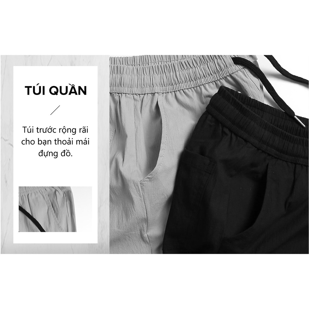 Quần Jogger Đũi Nam Đẹp Dây Rút Tiện Dụng Form Cực Đẹp QD44 | BigBuy360 - bigbuy360.vn