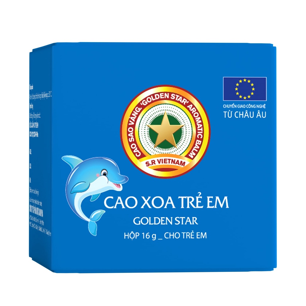 Cao Xoa Trẻ Em Golden Star Dưỡng Ẩm Làm Dịu Da - Thương Hiệu Cao Sao Vàng