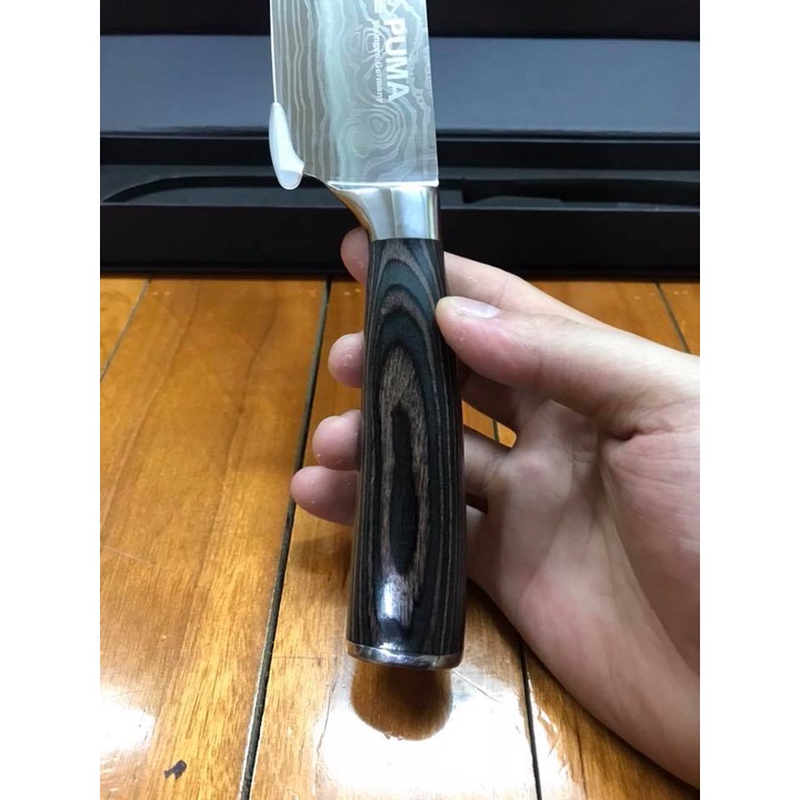 Dao thái Puma vân damascus laser - Đứ