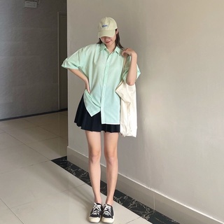 Sơ mi tay ngắn kẻ sọc