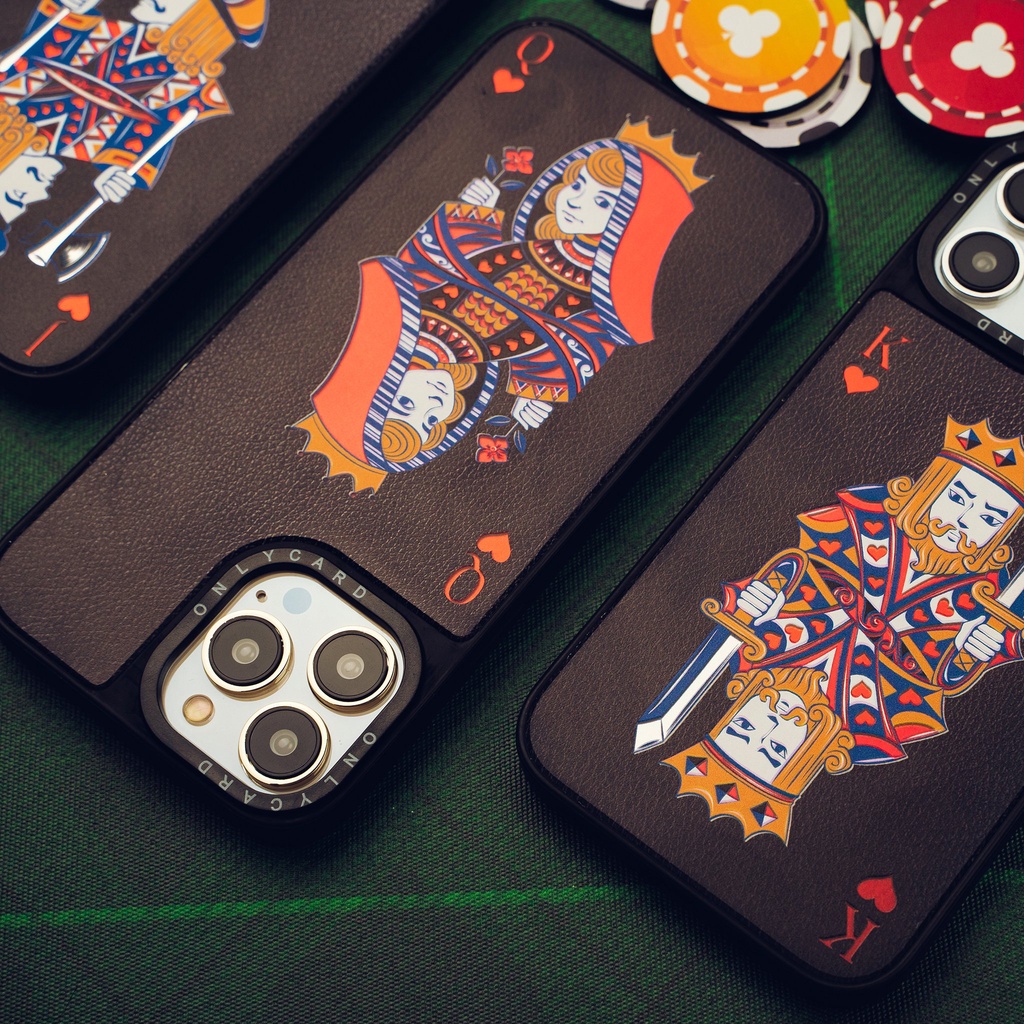 Ốp lưng thông minh ONLYCASE_POKER Q_16/Dành cho các dòng IPhone 7/7plus/8/8plus/x/xr/xs/11/12/13/pro/promax