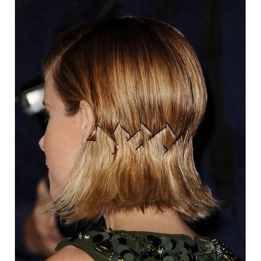 Phụ kiện kẹp tóc nữ - Vỉ 60 kẹp tăm phiên bản Rainbow kiểu Hàn No.100147