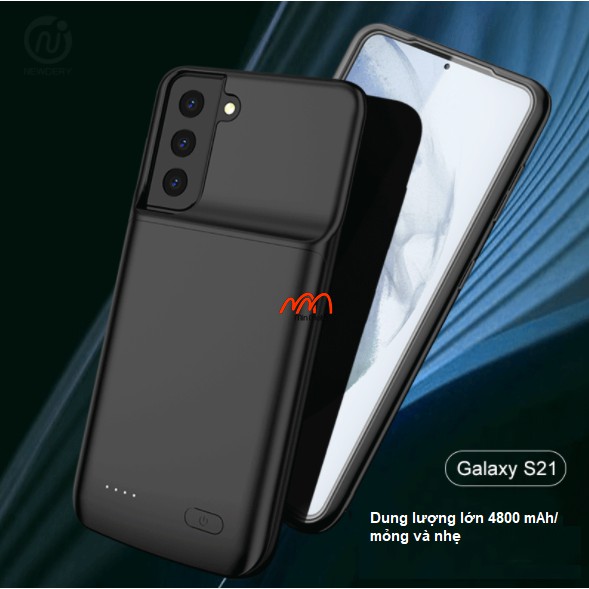 Ốp Lưng Kiêm Sạc Dự Phòng Samsung S21 Ultra/4700mAh