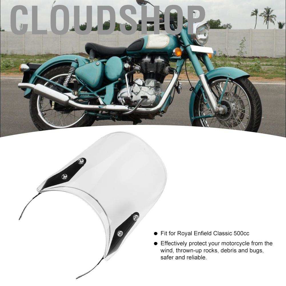 Kính Chắn Gió Cho Xe Mô Tô Royal Enfield Classic 500c