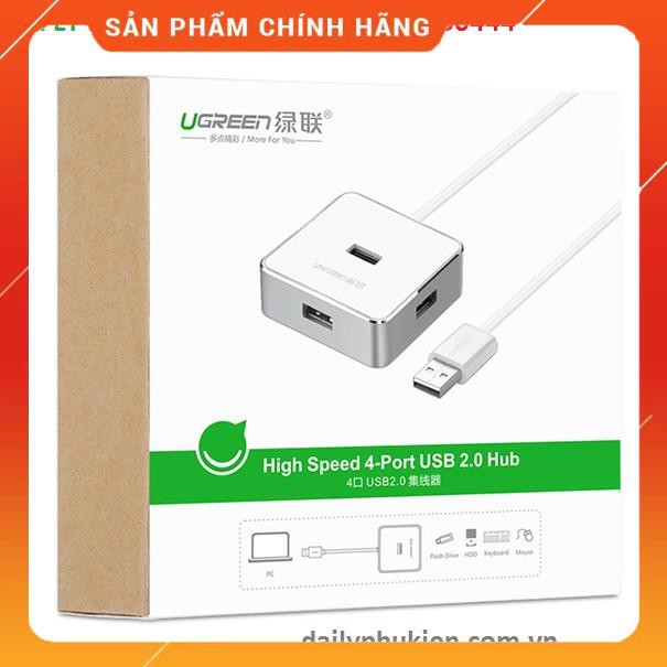Bộ chia USB 2.0 ra 4 cổng Ugreen UG-30426 ( màu trắng) dailyphukien