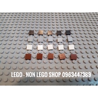 Phụ Kiện Part Gạch 1x1 Dẹt Vuông Trơn Các Màu ( 20c )
