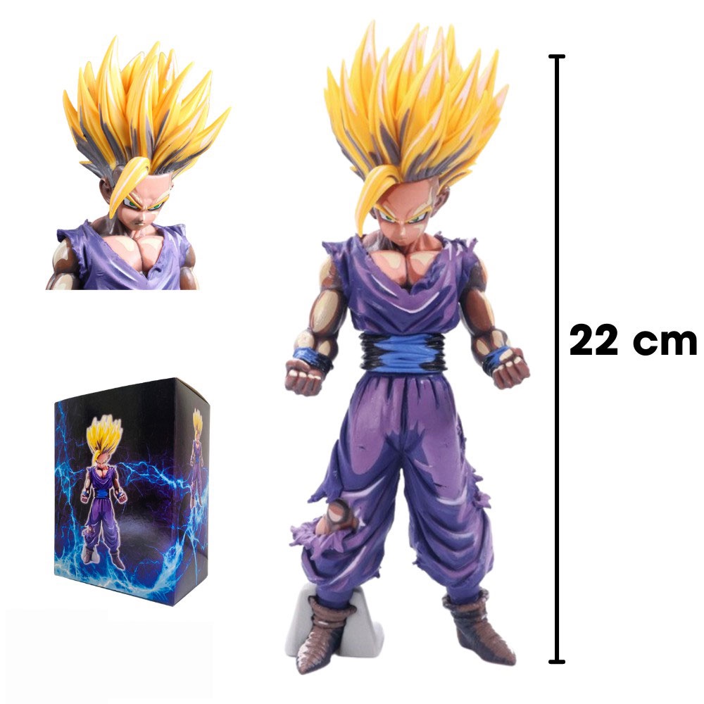 Mô hình Son gohan cao 22cm cực chất - Figure Songohan Super Saiyan Dragon Ball 22 cm