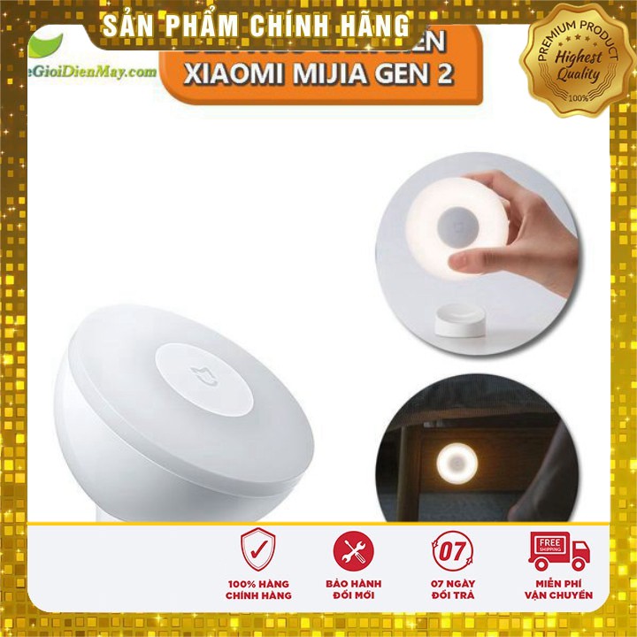 [Sale] Đèn ngủ cảm biến Xiaomi Mijia gen 2 MJYD02YL dùng pin AA - Bảo Hành 6 Tháng - Shop Thế Giới Điện Máy .