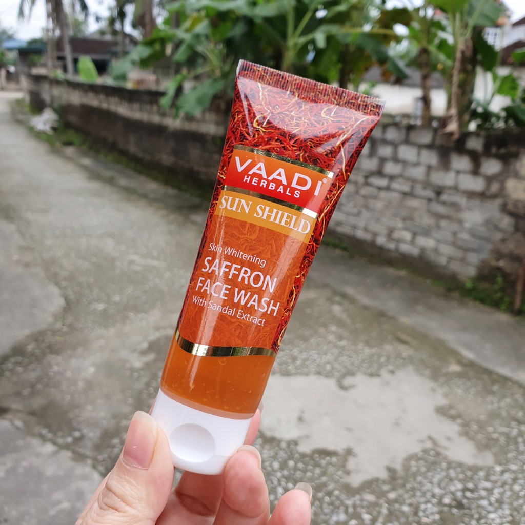 Sữa Rửa Mặt Saffron Face Wash Vaadi - Chiết Xuất Nhụy Hoa Nghệ Tây | BigBuy360 - bigbuy360.vn