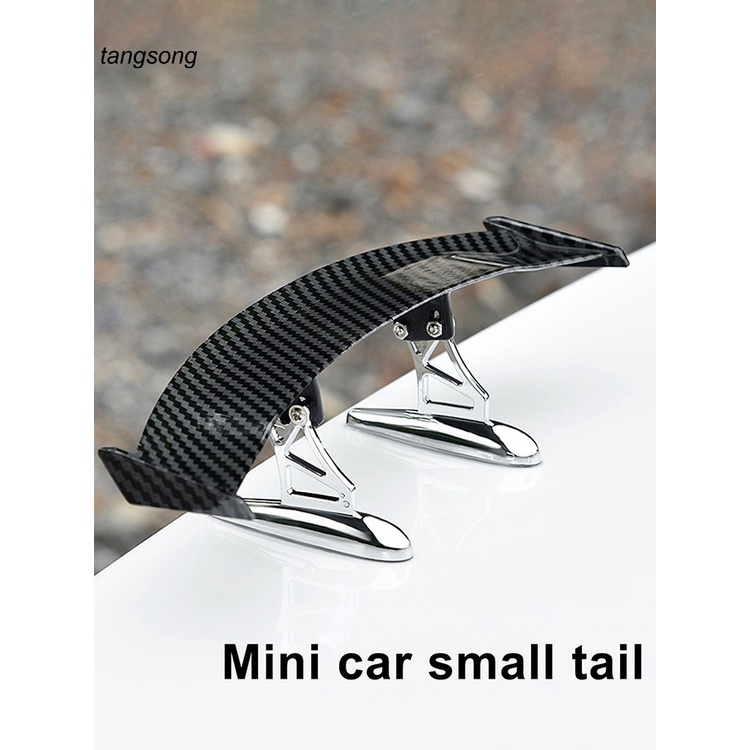 Cánh Gió Mini Gắn Đuôi Xe Hơi Suv Bằng Sợi Carbon
