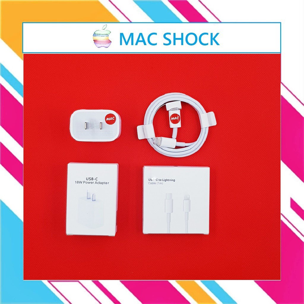 Combo sạc nhanh IP 20w và 18w cho 11/ 11 Pro Max/ X/ XS Max/ 8/ 8 Plus/12 /12 Pro Max - Bảo hành 1 đổi 1