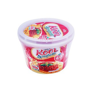 Mì trộn Cung Đình Kool Spaghetti tô 105g (có gói xốt bò bằm)