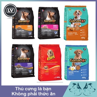 Hạt khô cho chó Gói 400gr Thức ăn cho chó Ganador - FIB's - adult - puppy