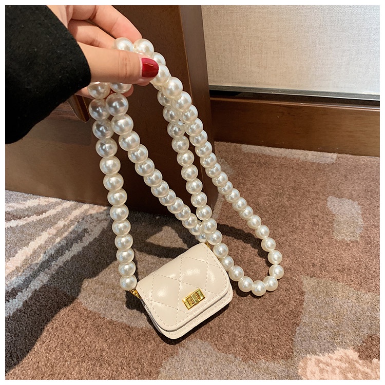 Túi xách nữ mini túi đeo chéo quai đeo ngọc trai nhân tạo1999store_official