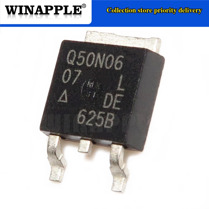5 Cái / lốc Q50N06-07L Q50N06 50N06 TO-252