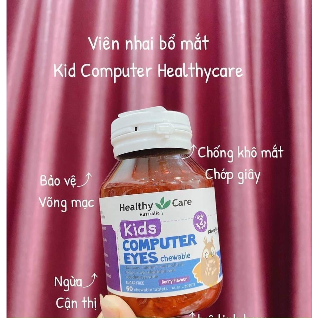 Viên bổ mắt Kids Computer eyes Healthy Care - 60v