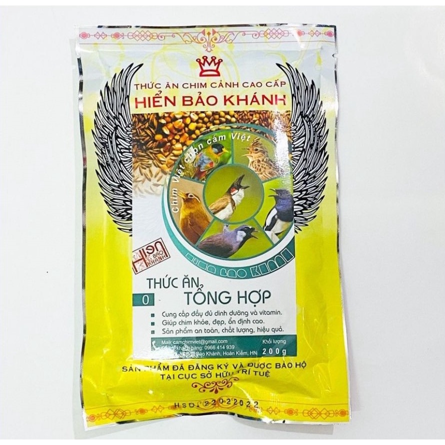 Cám chim tổng hợp Hiển Bảo Khánh cao cấp - Thức ăn cho chim tổng hợp Hiển giá rẻ