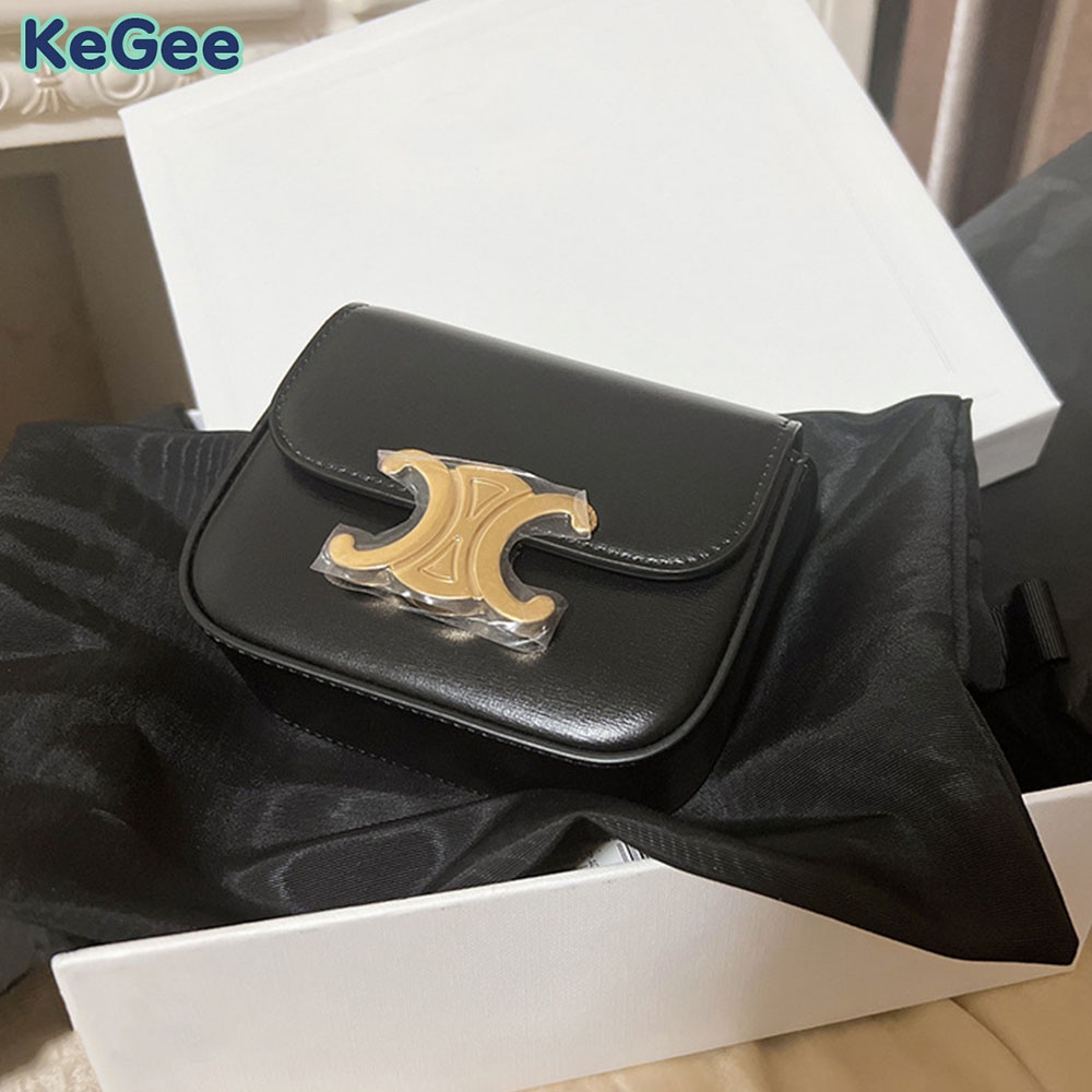 Túi Da PU Đeo Chéo Mini Phong Cách Hàn Quốc Cho Nữ