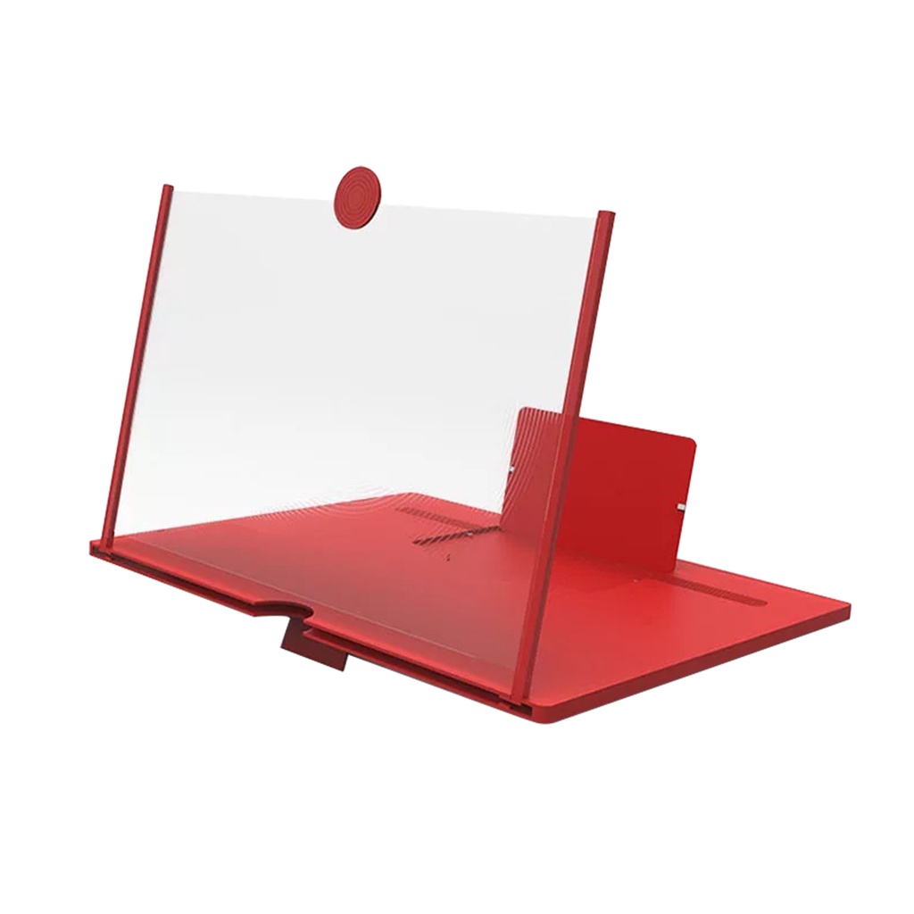 Kính lúp phóng đại màn hình 10/12 inch 3-4 lần kèm giá đỡ dành cho đồng hồ/ TV