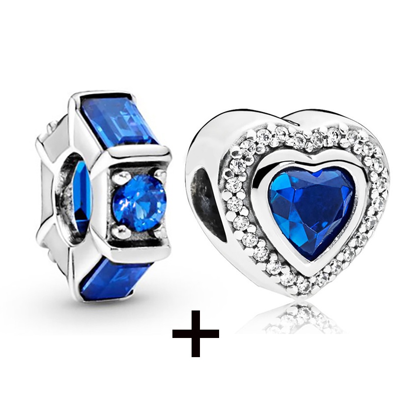 Bộ 2 Hạt Charm Hình Hoa Tuyết / Trái Tim / Nhím / Cá Màu Sắc Độc Đáo Trang Trí Đồ Thủ Công