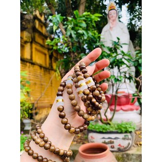 Vòng tay❤️Vòng trầm mix lu bạch ngọc❤️May mắn bình an❤️