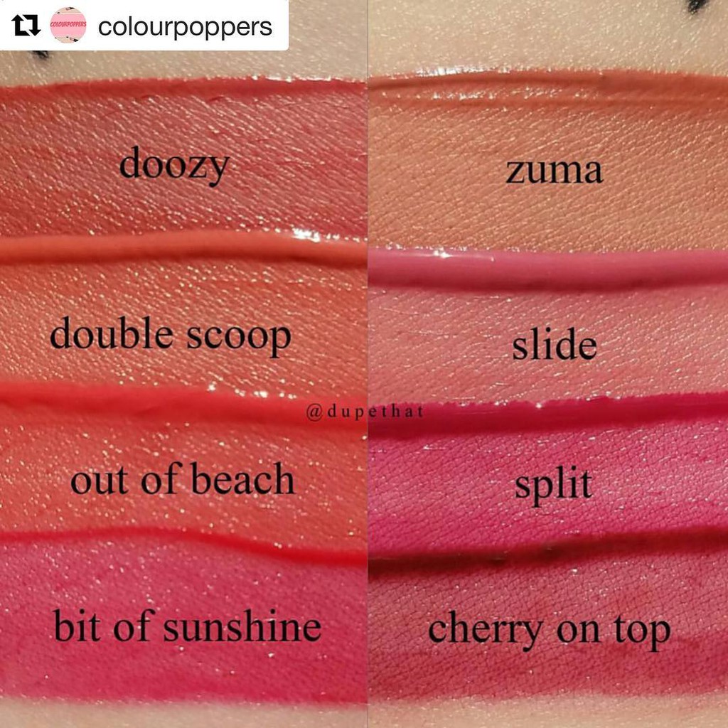 Son kem lì Colourpop Ultra Blotted Lips