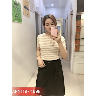 ÁO PHÔNG KẺ LEN TĂM YODY