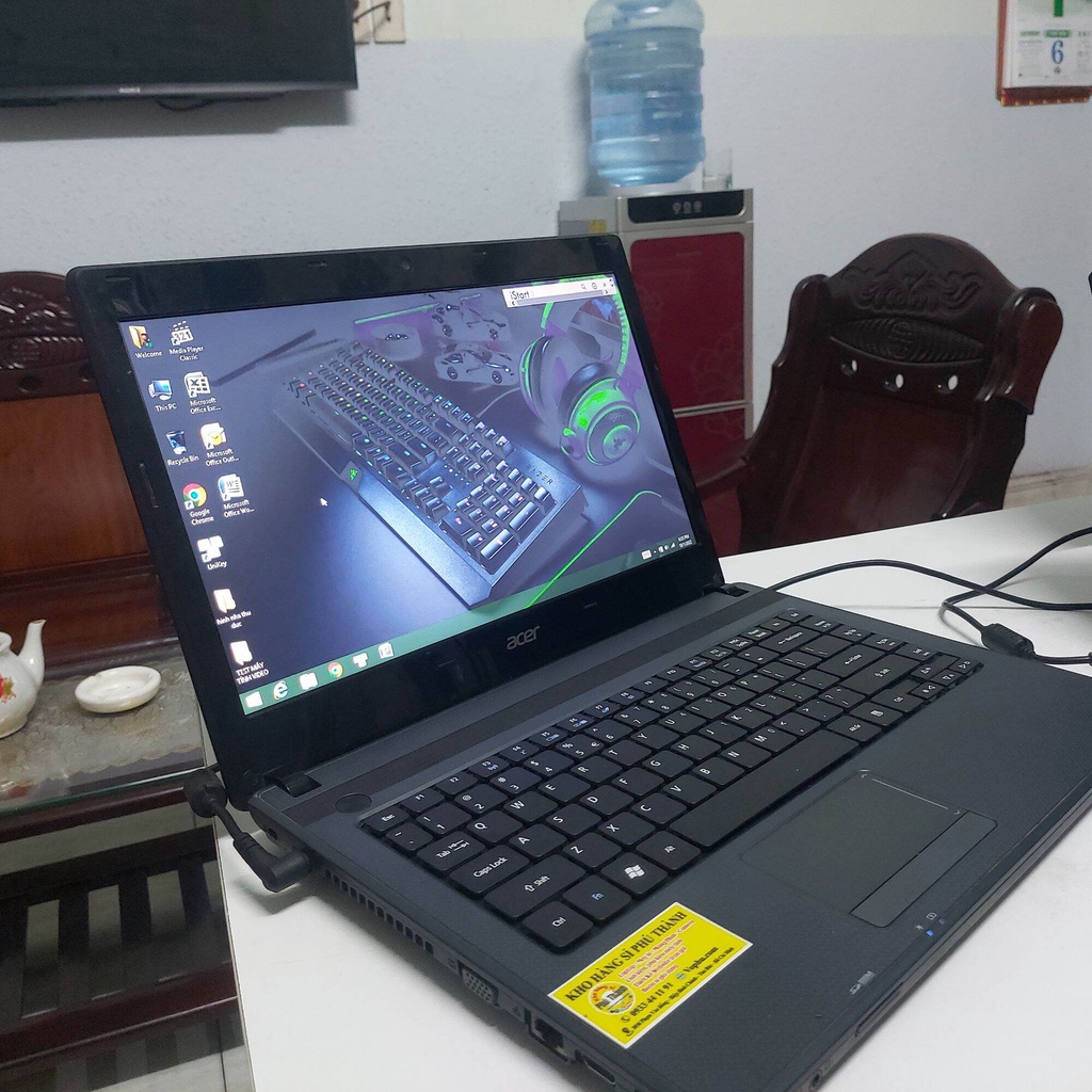 Laptop văn phòng giá rẻ đầy đủ Office Word Excel Powerpoint Bảo Hành 1 Năm