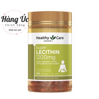 Mầm đậu nành Lecithin HealthyCare🍀FREESHIP🍀- Lecithin HealthyCare 1200mg 100 viên