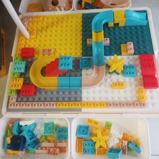 Đồ chơi phát triển trí tuệ Bàn xếp lego đa năng cho bé Nhập khẩu chính hãng cao cấp