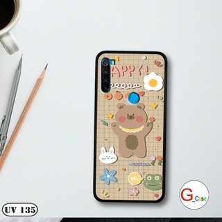 Ốp lưng Xiaomi Redmi Note 8 nhám viền dẻo