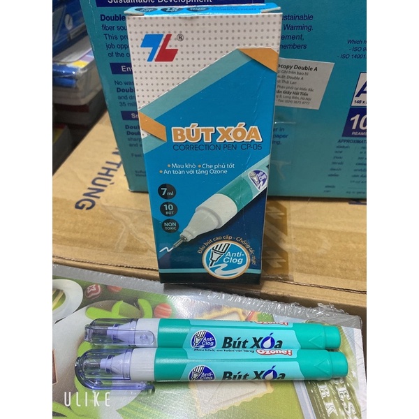 1 hộp 10 chiếc bút xoá CP-05( hàng chuẩn công ty)