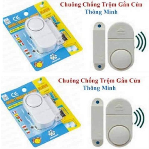 [Hàng Loại 1] [XẢ KHO_FREESHIP]  Chuông Chống Trộm Gắn Cửa Thông Minh- Tiện Lợi Dễ Dàng Lắp Ráp