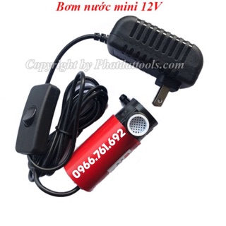 Máy bơm mini 12v