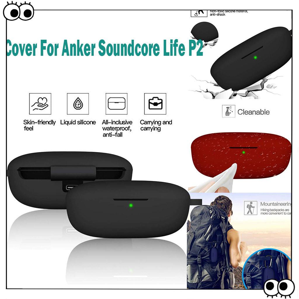 Fone Vỏ Bảo Vệ Hộp Sạc Tai Nghe Anker Soundcore Life-P2 Bằng Silicon Chống Rơi