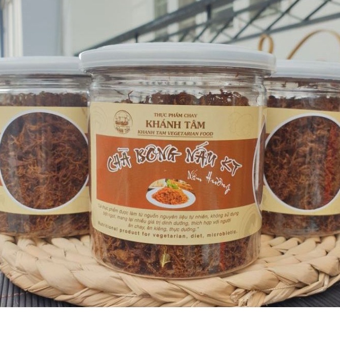 CHÀ BÔNG NẤM KHÁNH TÂM _ Hũ 100Gr _ THƠM NGON ĐẬM ĐÀ ( RUỐC NẤM ) | BigBuy360 - bigbuy360.vn