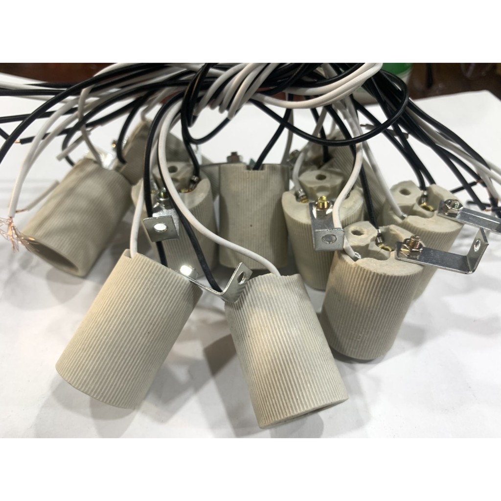 GIÁ TỐT HÀNG CÓ SẴN] ⚡️ Đuôi đèn sứ E14.E27⚡️