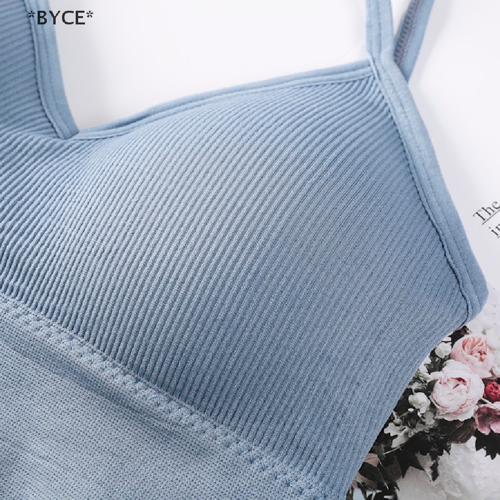 [BYCE] Áo Ngực Thể Thao Cotton Không Đường May Nâng Ngực Cho Nữ [Hot]