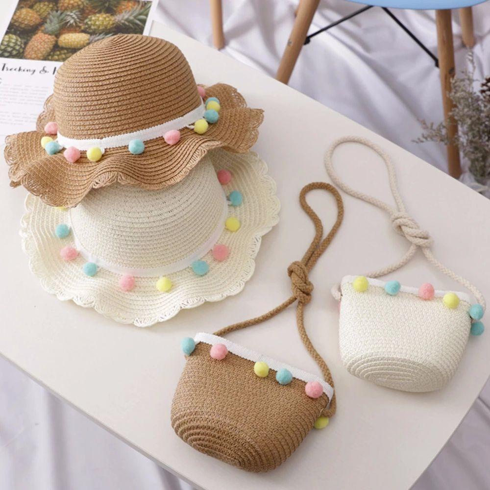 Mũ Cói Đi Biển Chống Nắng Nhiều Màu Sắc Thời Trang Mùa Hè Cho Nữ