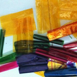 Combo 5 tấm Giấy kiếng Màu Trung thu ,gói kẹo mứt,giấy oản, giấy bóng kính...