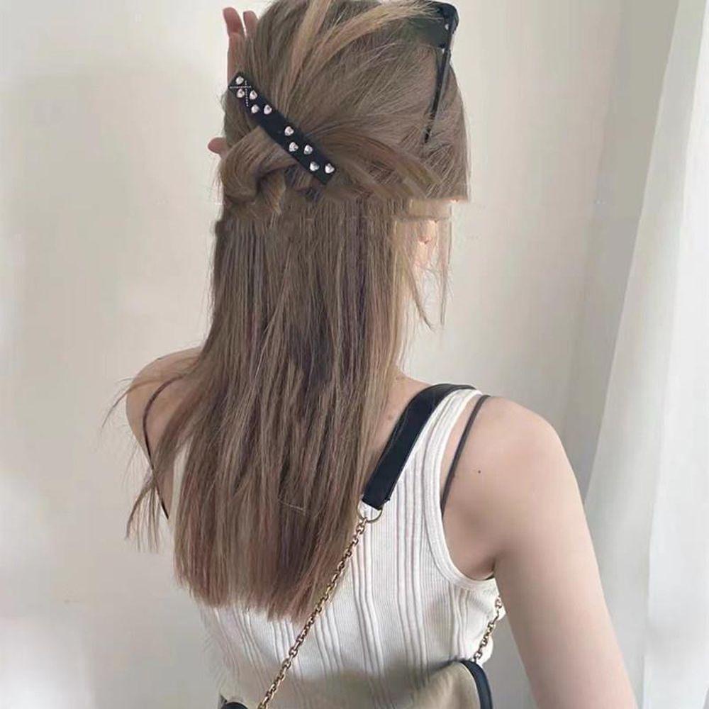 Kẹp Tóc Đuôi Ngựa Bằng Vải Acetate Thời Trang Dành Cho Nữ