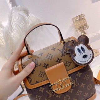 Balo LV Dauphine- Backpack sz 24 (fullbox seal)