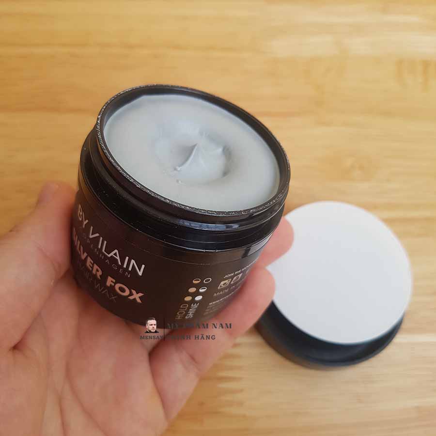 Sáp By Vilain Silver Fox 65ml, sáp vuốt tóc By Vilain Silver Fox nhập khẩu 100% Đan Mạch