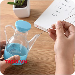 Lọ bình đựng nước mắm, dầu ăn mini có đầu vòi ấm nhỏ gọn mà tiện ích GD794