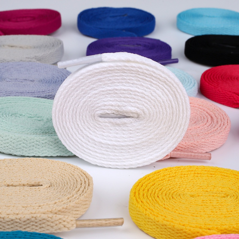 Dây giày bằng polyester 8mm nhiều màu sắc đáng yêu