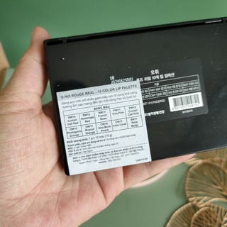 Bảng son ohui 10 màu mới