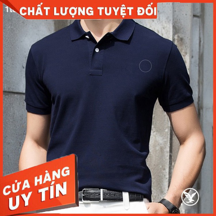 HÀNG NHẬP KHẨU -  [MẶC LÀ MÊ] Áo thun nam ngắn tay CỔ BẺ cao cấp - Chất liệu cotton , không nhăn, thoáng mát, thấm hút m