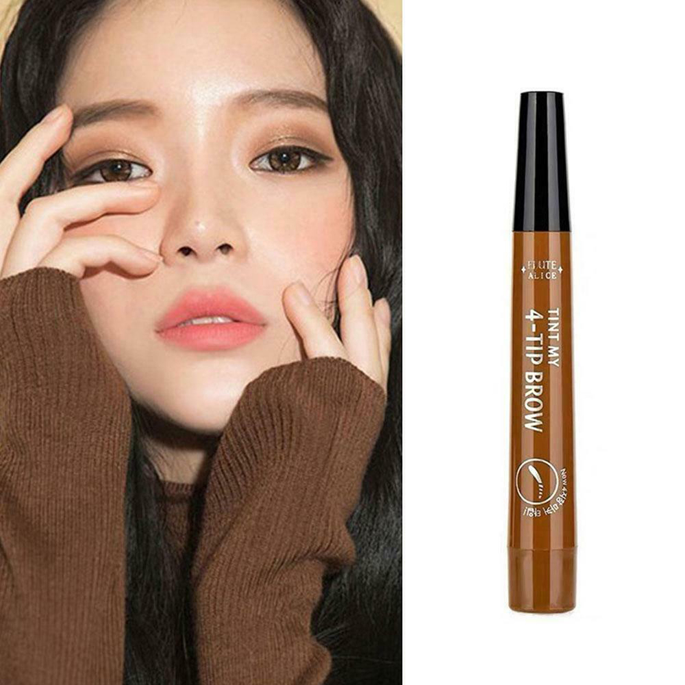 [Hàng mới về] Bút Chì Kẻ Lông Mày 4 Chấu Chống Nước Lâu Trôi Tự Nhiên