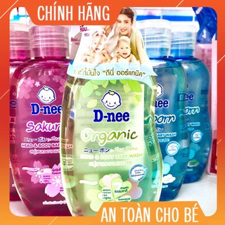 [Dnee].Sữa tắm gội toàn thân D-nee/200ml/Có tem phụ/Phân phối độc quyền bởi Đại Thịnh