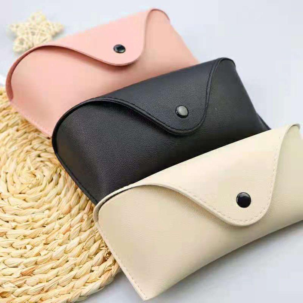 Hộp Đựng Mắt Kính Cầm Tay Bằng Da PU Phong Cách Retro Dành Cho Nam Nữ